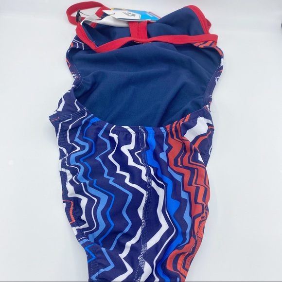 Arena Zig zag Challenge MaxLife one Piece Swimsuit - Picture 6 of 8